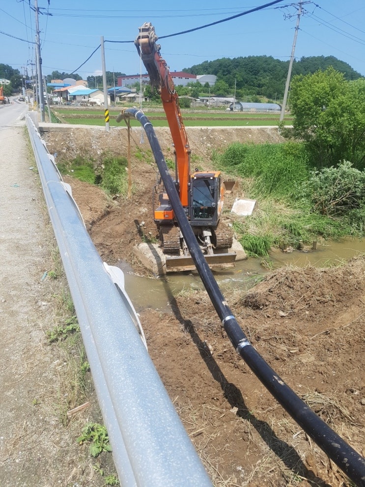  아산 관메달기 현장 (공업용수) 20190611