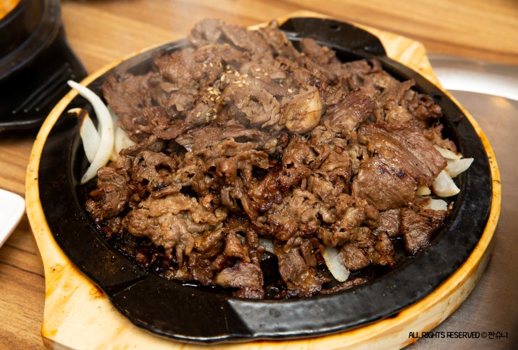 통일동산맛집 성동숯불고기, 참깨가루와 숯불고기가 만났다!(feat.꿀맛)