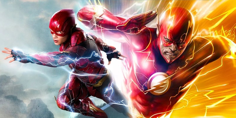 DC '더 플래시' 에즈라 밀러, 원작느낌의 새 슈트 팬아트 : 네이버 블로그