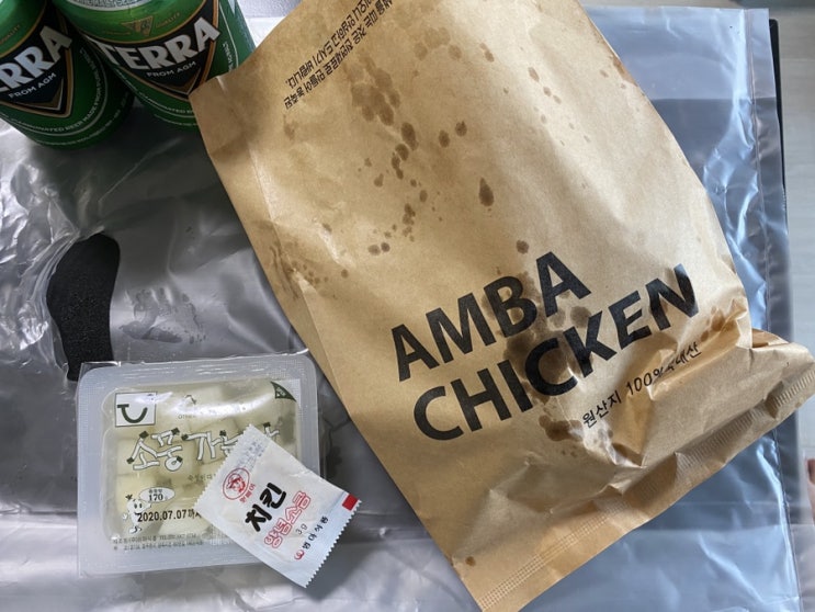  동네치킨 맛있게 먹는 법!? (Feat. 암바치킨)