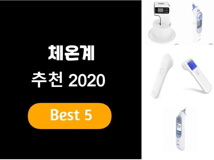  체온계추천 2020 베스트5