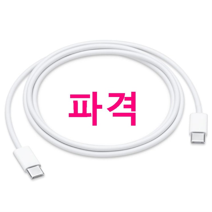 07월 02일 기회제품 애플 USB C 충전 케이블 1m MUF72FE/A 품질 인증하려고해요
