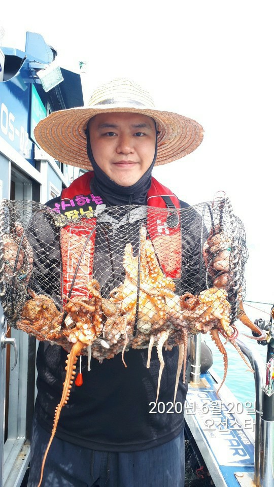  (낚시하는관장님)6월 20일 여수 오션스타호 문어 조행기
