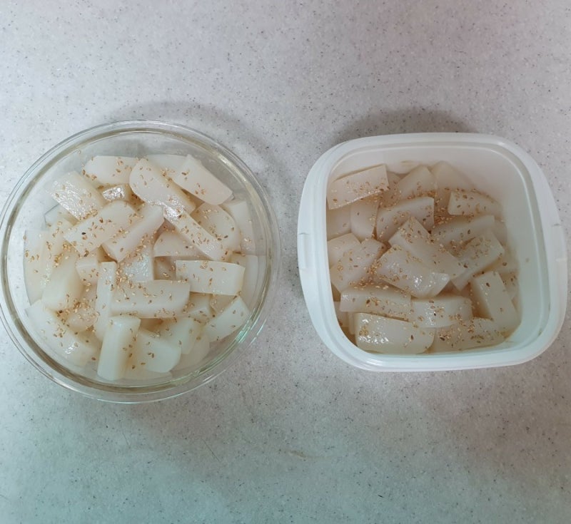 곤약무침 레시피