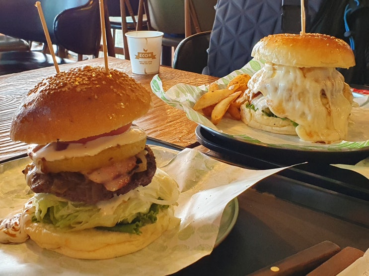  강릉 수제버거 맛집 안목해변 버거웍스 3번째 방문