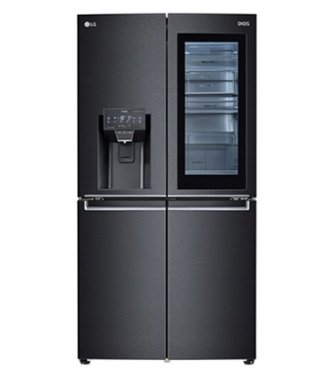 LG전자 노크온 매직스페이스 얼음정수기 냉장고