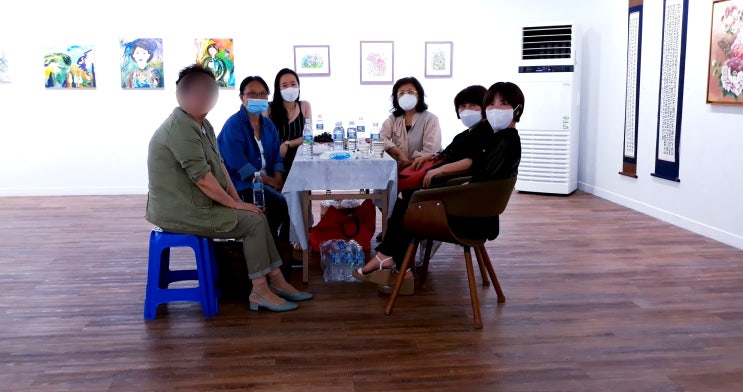  삼원회 정기전 - 다시 일어섬, 피폐한 삶과 정신, 예술이 다시 일어서기를 바라는 마음으로