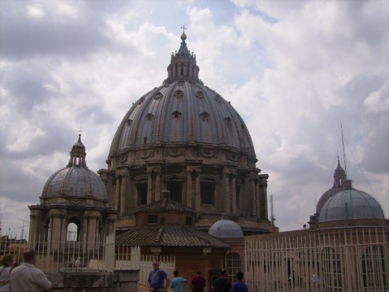바티칸 여행 - 성베드로대성당의 옥상 및 쿠폴라