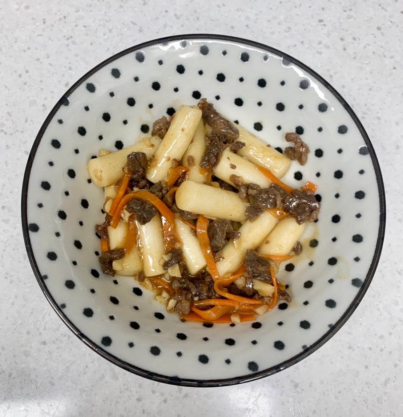 아기 궁중떡볶이 , 간장떡볶이 레시피 쉽다 쉬워-!