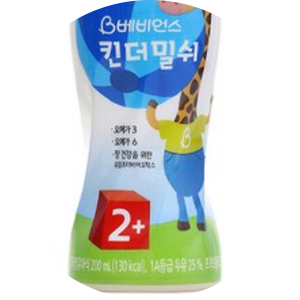  24개월 이상된 아이부터 마실 수 있는 베비언스 킨더밀쉬 2단계 추천