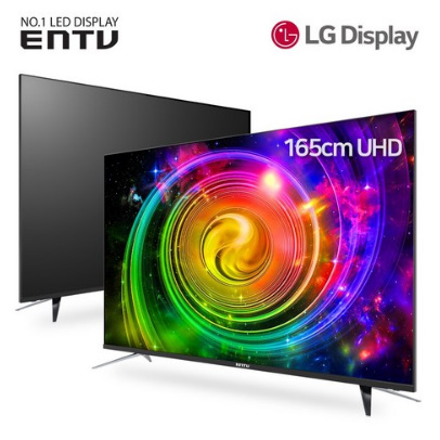  이엔티비 65인치 4K UHD TV LG IPS DIEN65U-KT