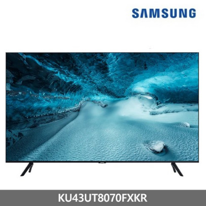  삼성전자 Crystal UHD 43인치 TV KU43UT8070FXKR
