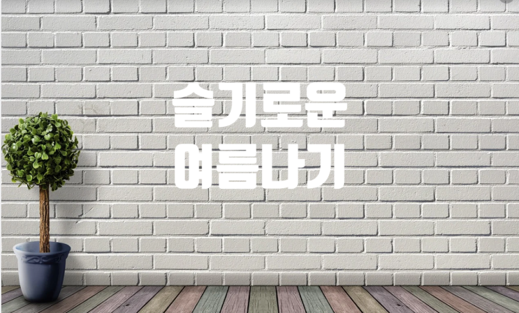  피할 수 없다면 즐겨라