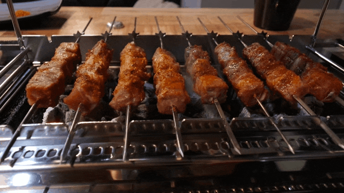  광교양꼬치 참숯 본토 광교양꼬치맛집