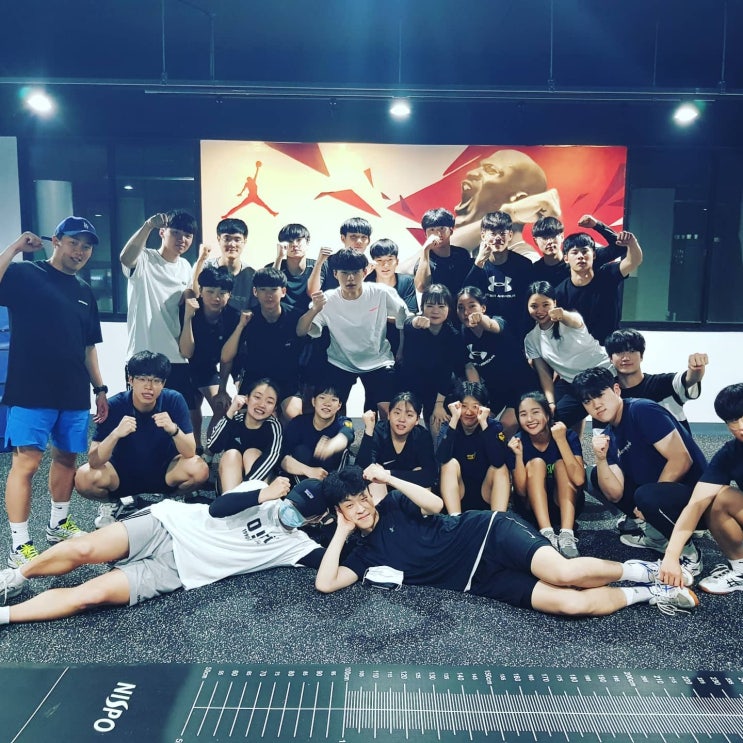  도봉구 비바체대입시 도봉/쌍문교육원 수요일 운동 모습![도봉구체대입시]