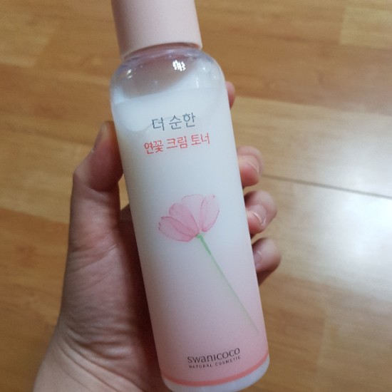  여름에는 산뜻하고 향이좋은 스와니코코 순둥이 연꽃크림토너 기획세트로 가볍게 화장해요!