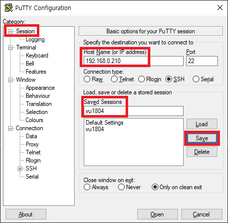 ssh client 프로그램 putty 다운로드 및 사용법 #2 : 네이버 블로그