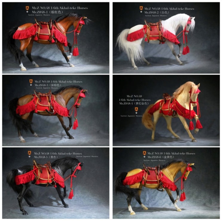  [프리뷰] 『Mr.Z』 1/6 Akhal-teke Horses (아할 테케 말)출시 소식