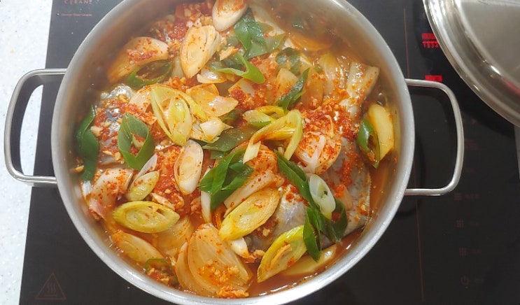  감자 병어조림 얼큰 칼칼한 양념