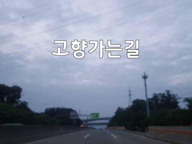  고향 가는길...