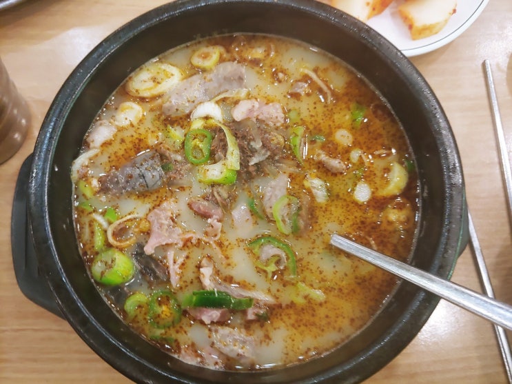  맛집 격파~!(오산 무봉리 토종 순대국)