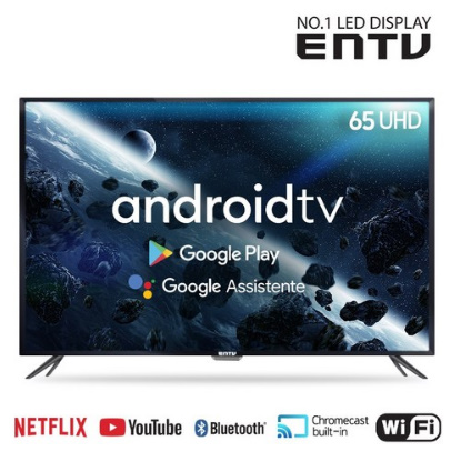  이엔티비 65인치 구글AI 스마트 UHDTV EN-SM650U
