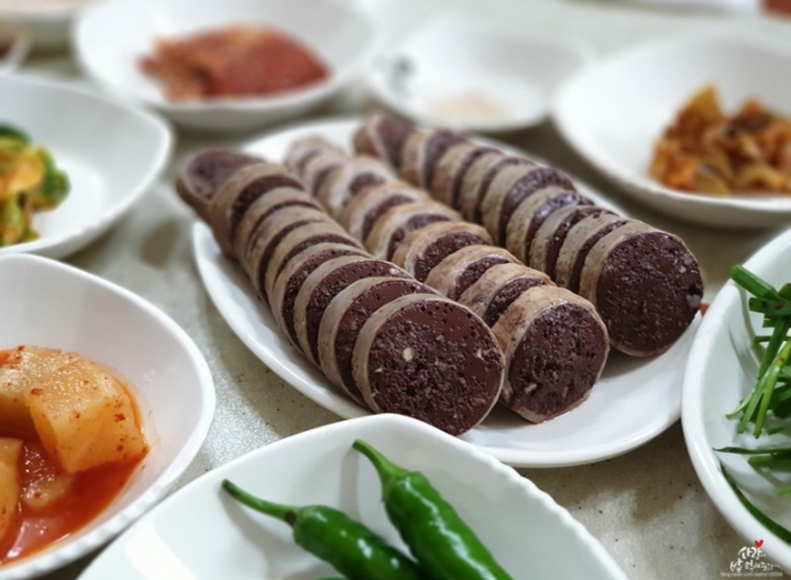  전북 부안 할매피순대