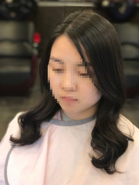 창동미용실/ 파마,아비오헤어,글램펌,굵은 웨이브 펌, 굵은 에스컬 펌,매직셋팅