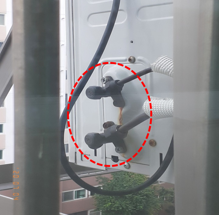  에어컨 실외기 물 떨어짐 현상 (알아보기)