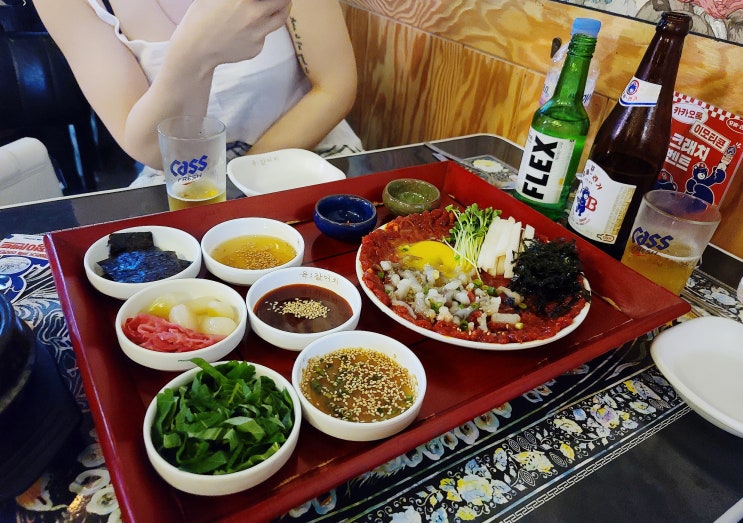 전주 신시가지 육회 육값어치 힐링의 안주 전주 신시가지 육회 육값어치 힐링의 안주