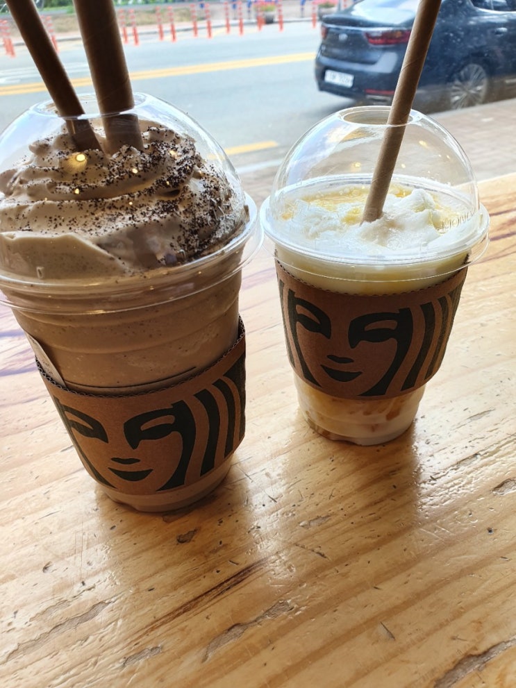  울산 태화점 스타벅스 방문 신메뉴~~^^