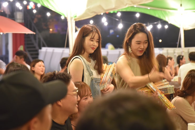  [게스트하우스/j] 한 여름의 강릉 후아유게스트하우스의 어느날 밤!
