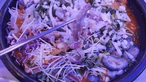  [문정동맛집] 완도산회직영3호점 : 장독대 물회