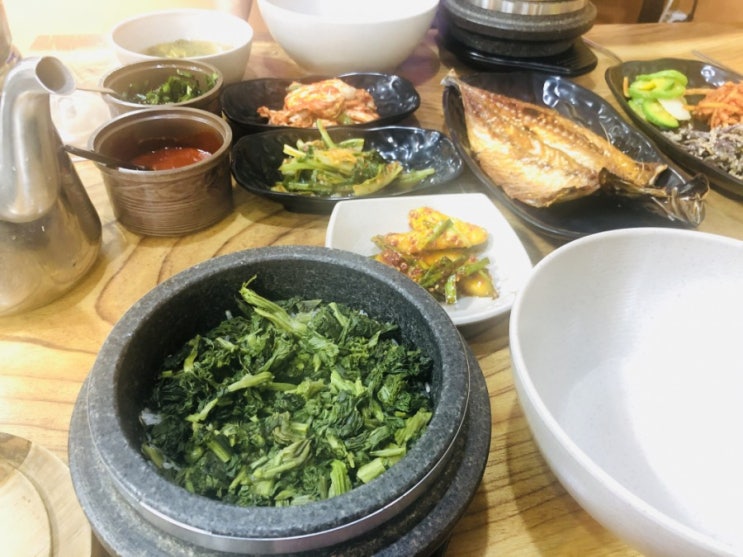 김포 풍무동 곤드레밥 맛집! "곤드레 보리밥"