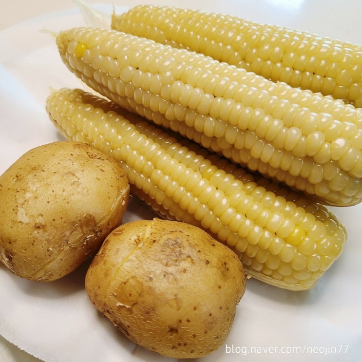 Jinny'집밥레시피 압력솥으로 찰옥수수삶기 여름철 아이들 간식으로 좋아요