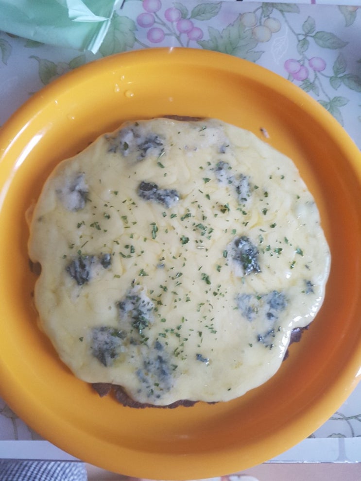  치즈 팡팡 호떡 피자 돈까스 저탄고지 맛있게 먹기