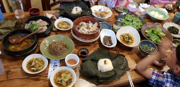  판교 선한레시피에서 가족모임