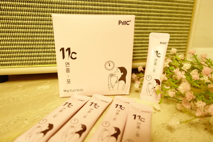  이너뷰티 건강한 피부 만들기 : 필씨 11C 연홍포