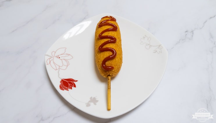  오뚜기 리얼 바삭한 빅핫도그! 에어프라이어+전자레인지