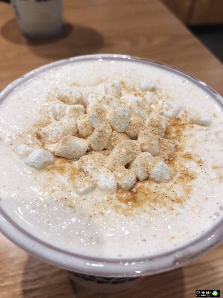  이디야 메뉴 밥대신라이스 쉐이크 추천 맛있는건 역시 칼로리폭탄