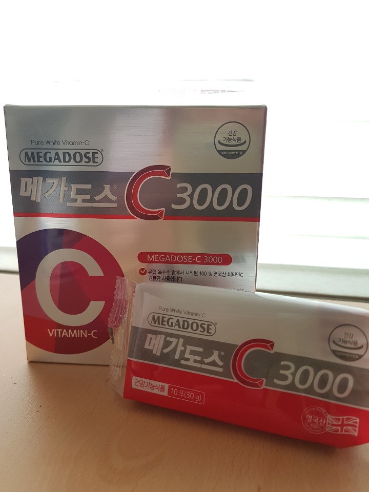  비타민C 메가도스란? (고려은단 메가도스 3000 한달 반 복용 후기)