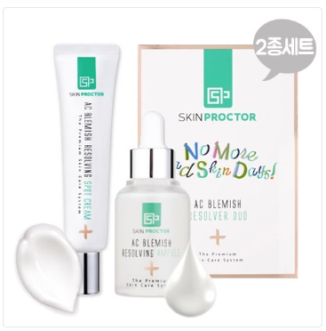  [스킨프록터] AC블래미쉬 리졸버 듀오 세트(리졸빙앰플30ml+리졸빙스팟크림20ml)