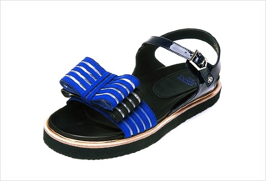  슈콤마보니샌들 슈콤마보니 [슈콤마보니] Ribbon sandal(blue)_DG2AM20020BLU좋습니다