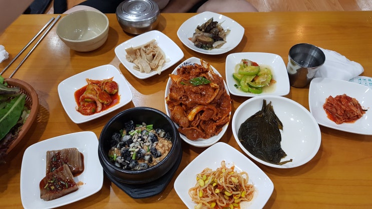 논두렁 우렁쌈밥  어은동, 유성구청 맛집