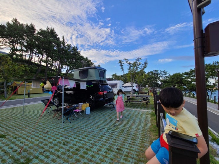  울산 대왕암 오토캠핑장 차크닉 모드 / with 툴레 테푸이 하이박스