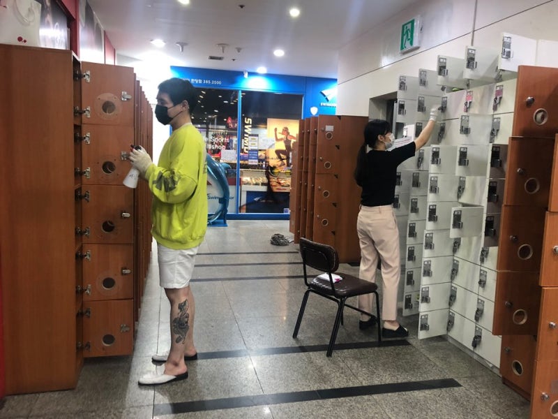 한양스포츠센터 방역안내 : 네이버 블로그