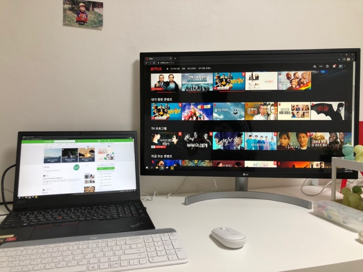  LG 32MN600P, 듀얼모니터로 가성비좋은 32인치 모니터