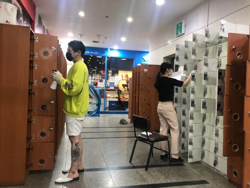 한양스포츠센터 방역안내 : 네이버 블로그