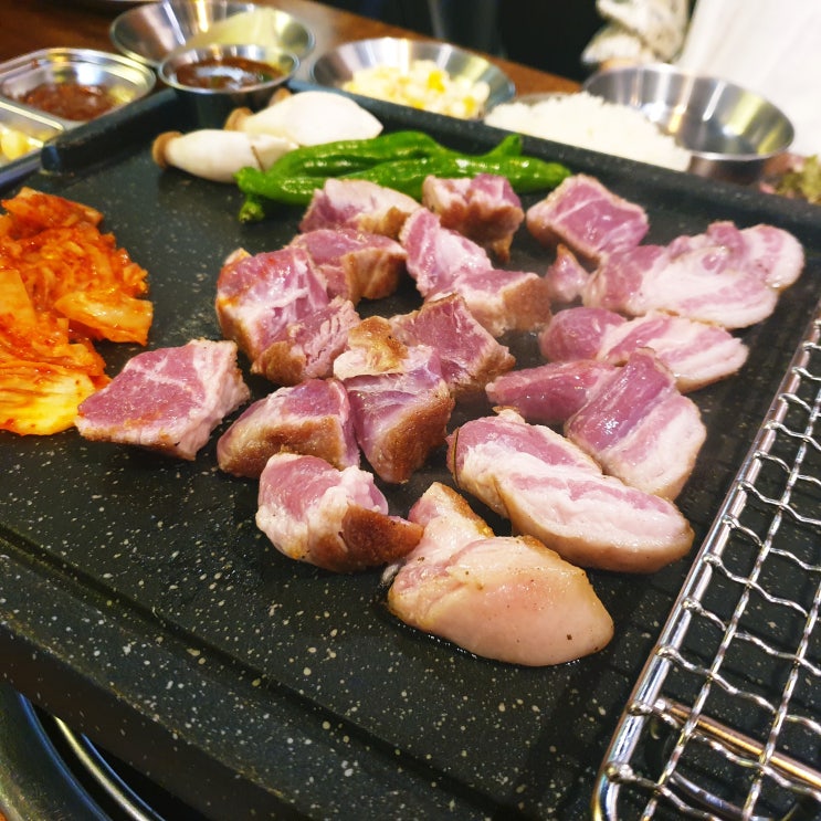  안양 범계 맛집, 미미돼지 제주생돼지 통목살 솔직한 후기