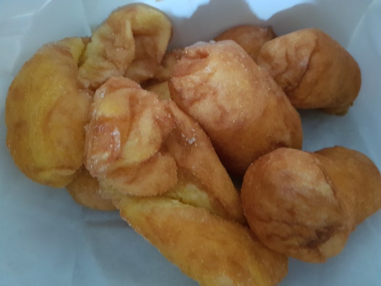  천안 중앙시장 못난이꽈배기 못생긴게 맛있쥬